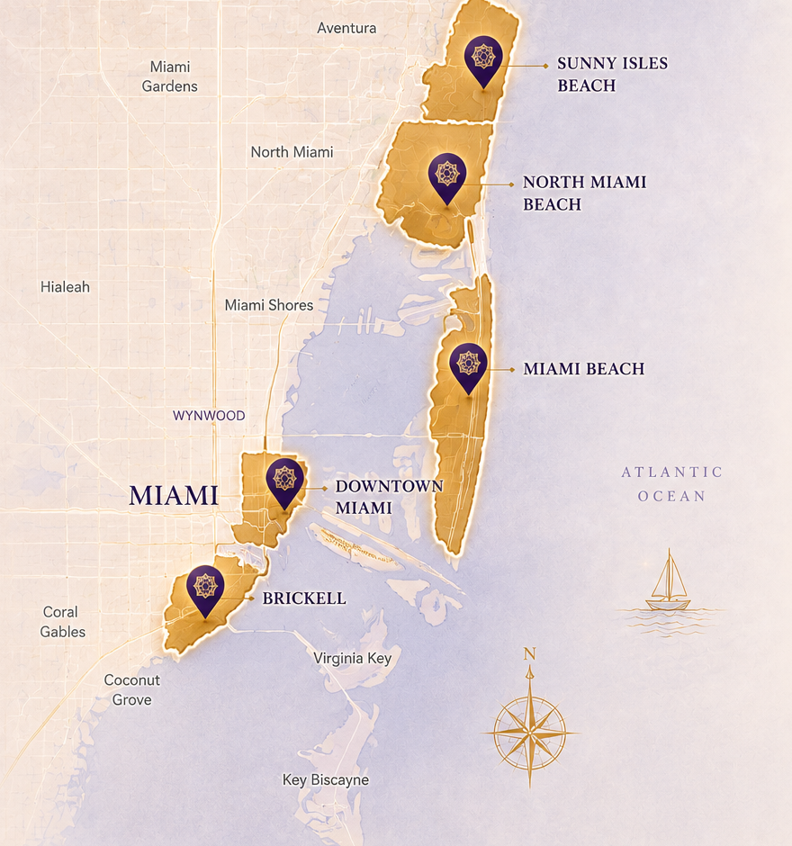 MGKL Service Area Map — Miami